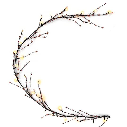 33ct. Leaf Bud Garland String Lights by Ashland®
